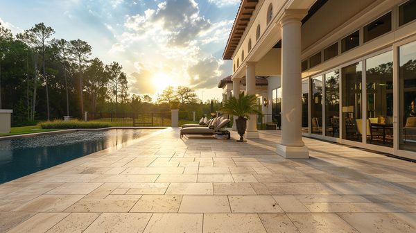 Colle travertin intérieur extérieur : guide pratique et conseils